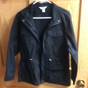 Chic Black Utility Jacket
Excellent condition